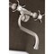 Kingston Brass KS116SN Adjustable Center Wall Mount Bathroom Faucet, Brushed Nickel KS116SN - alternate 4